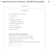 ha5 Health Anxiety Recovery Workbook